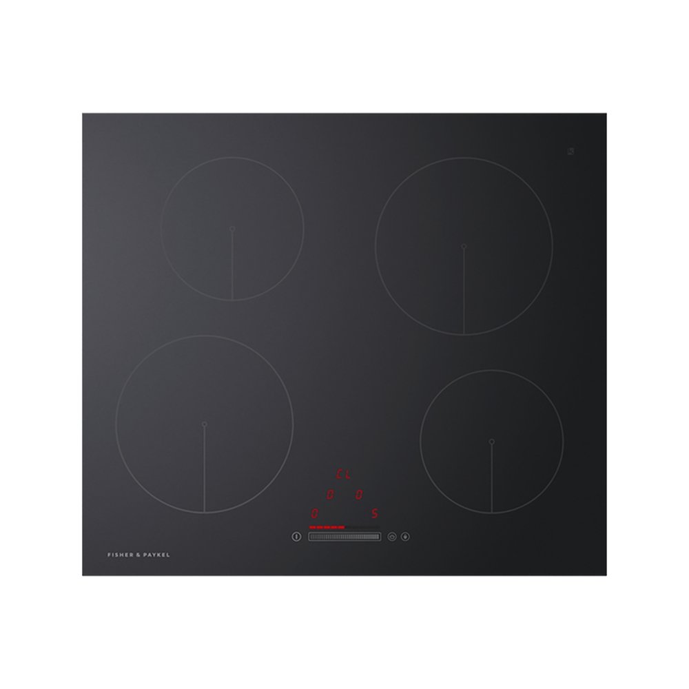 Fisher & Paykel CI604CTB1 600mm Wide `Touch + Slide Control` Frameless 4 Zone Induction - Atlantic Electrics - 39477833760991 