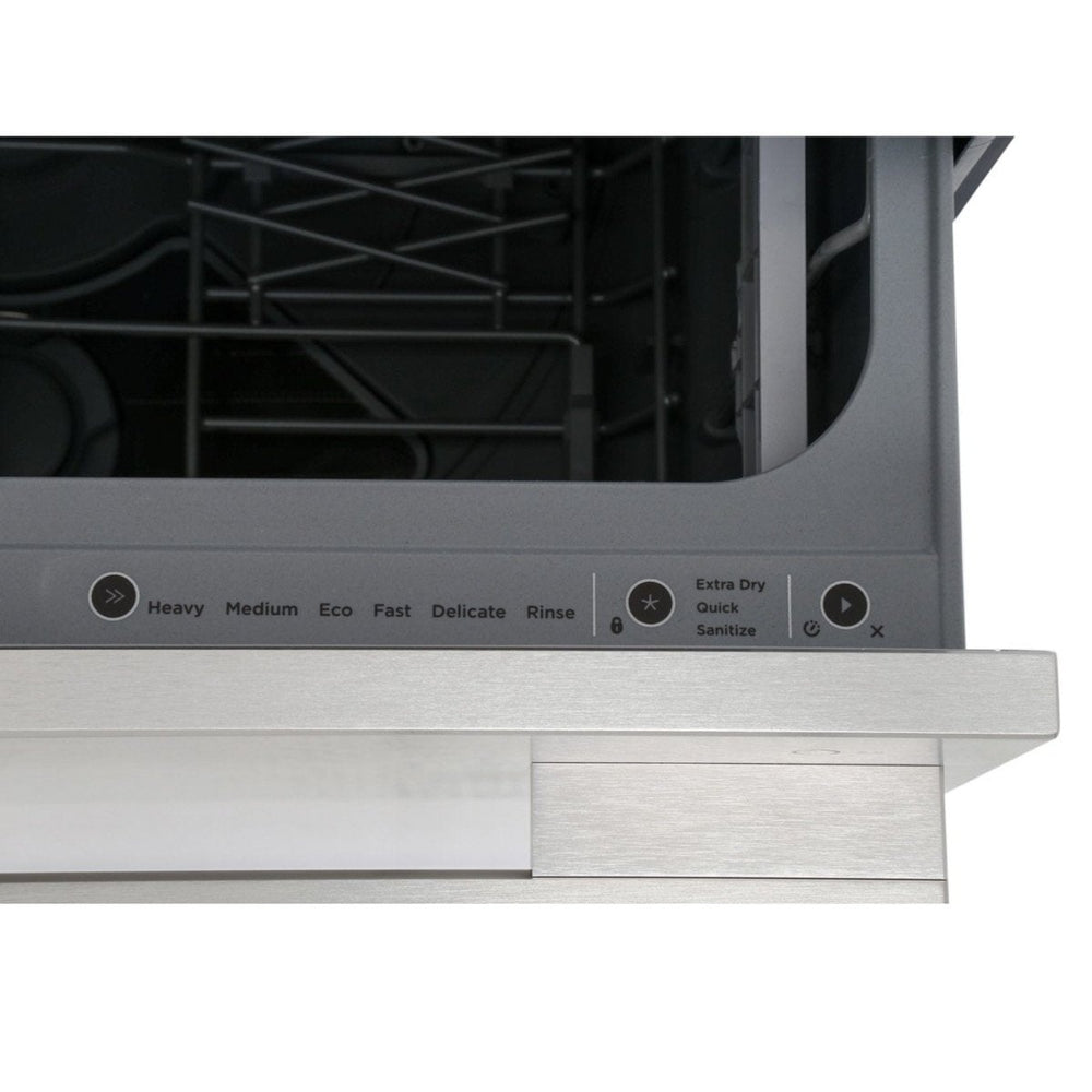Fisher & Paykel DD60SDFHTX9 6 Plate Fully Integrated Dishwasher Dish Drawer Stainless Steel Control Panel with Fixed Door | Atlantic Electrics - 39477838381279 