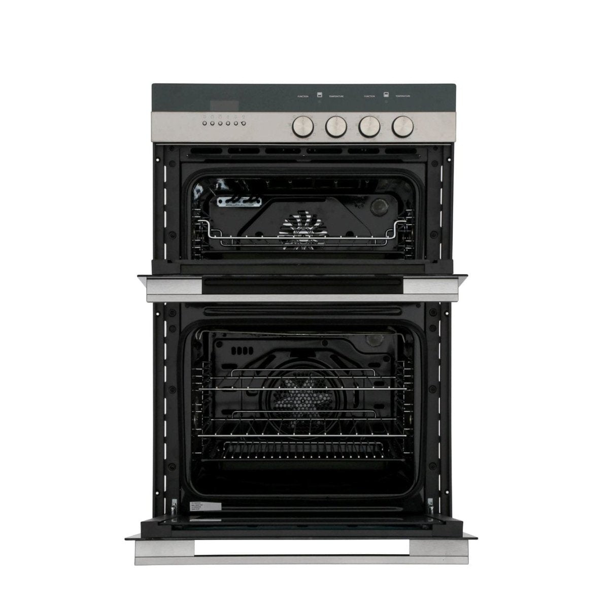 Fisher & Paykel Designer OB60B77CEX3 Built In Electric Double Oven - Black - Stainless Steel | Atlantic Electrics