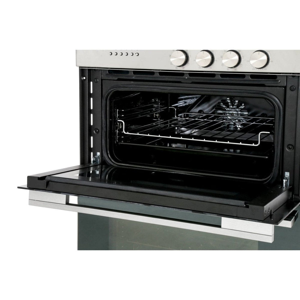 Fisher & Paykel Designer OB60B77CEX3 Built In Electric Double Oven - Black - Stainless Steel | Atlantic Electrics - 39477836841183 
