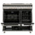 Thumbnail Fisher & Paykel Designer OR90L7DBGFX1 90cm Dual Fuel Range Cooker Stainless Steel | Atlantic Electrics- 39477840085215
