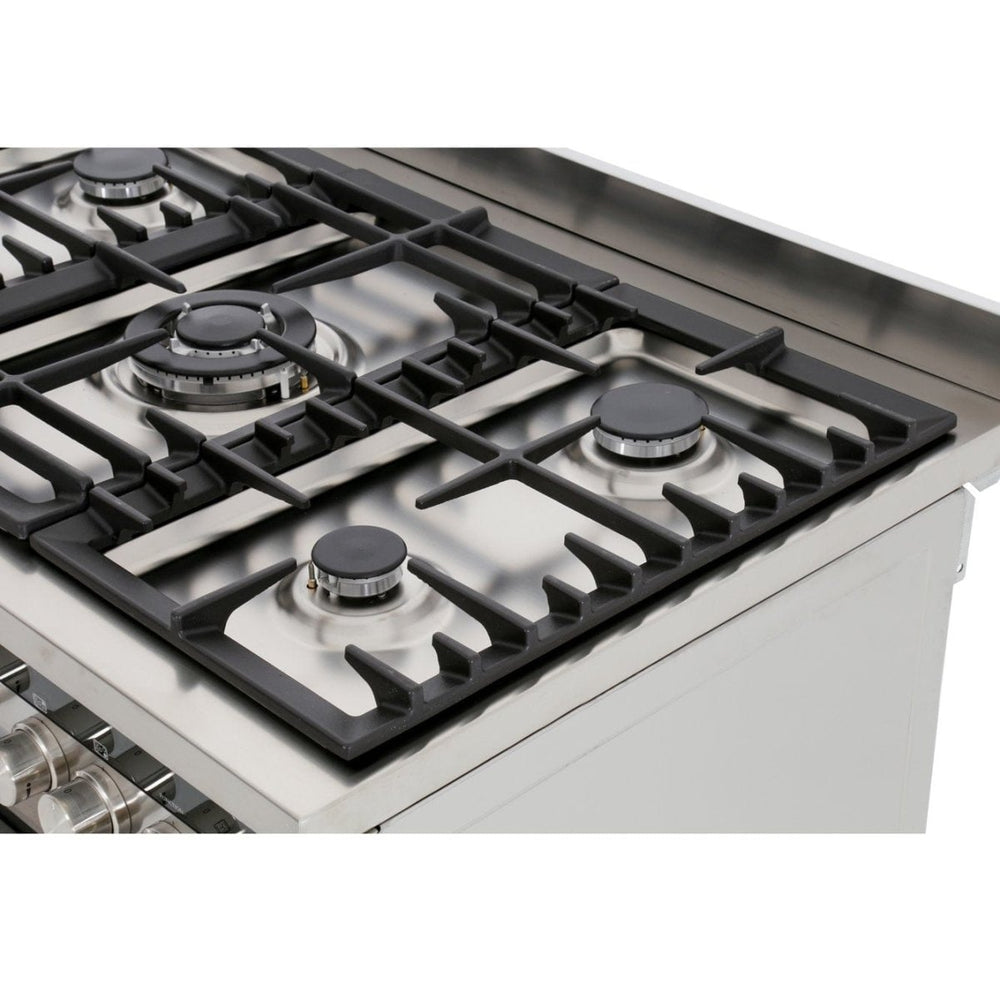 Fisher & Paykel Designer OR90L7DBGFX1 90cm Dual Fuel Range Cooker Stainless Steel | Atlantic Electrics - 39477840183519 