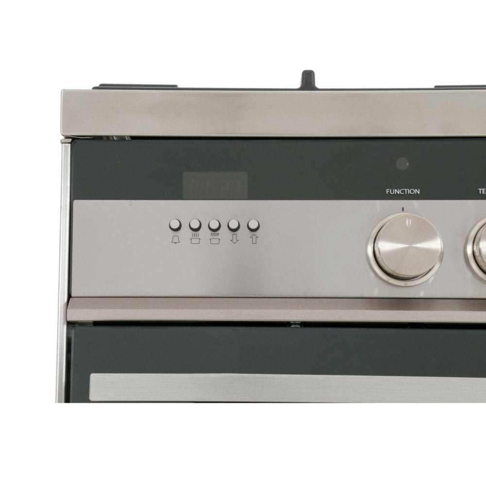 Fisher & Paykel Designer OR90L7DBGFX1 90cm Dual Fuel Range Cooker Stainless Steel | Atlantic Electrics - 39477839790303 