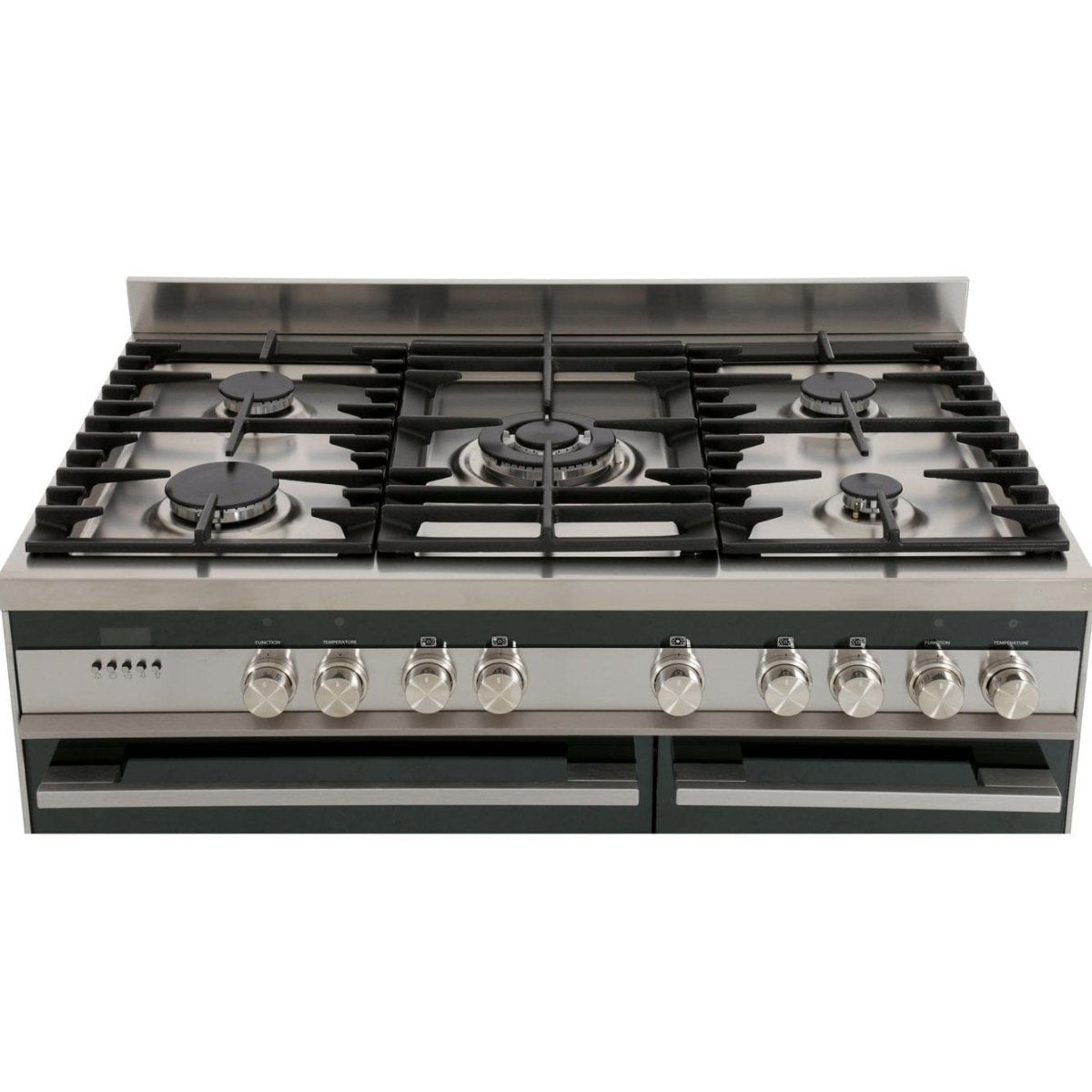 Fisher & Paykel Designer OR90L7DBGFX1 90cm Dual Fuel Range Cooker Stainless Steel | Atlantic Electrics