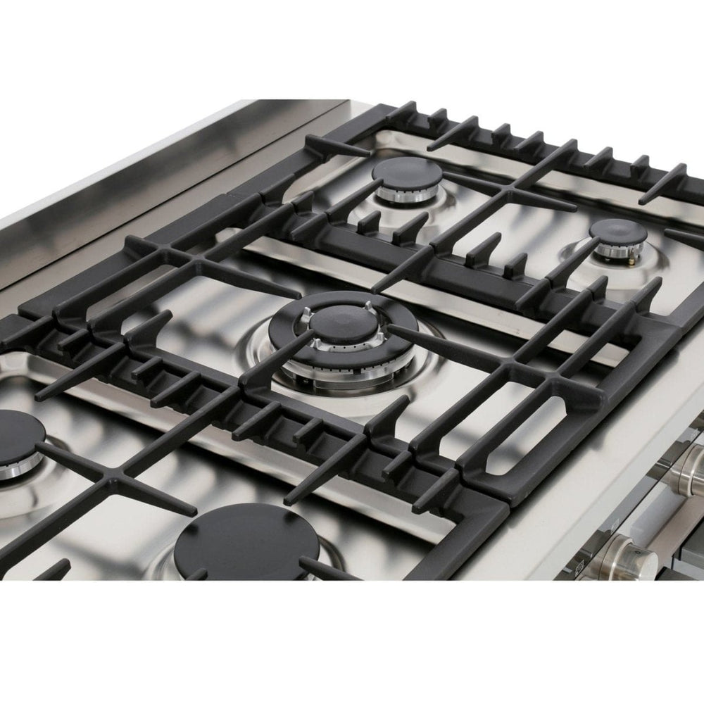 Fisher & Paykel Designer OR90L7DBGFX1 90cm Dual Fuel Range Cooker Stainless Steel | Atlantic Electrics - 39477840249055 