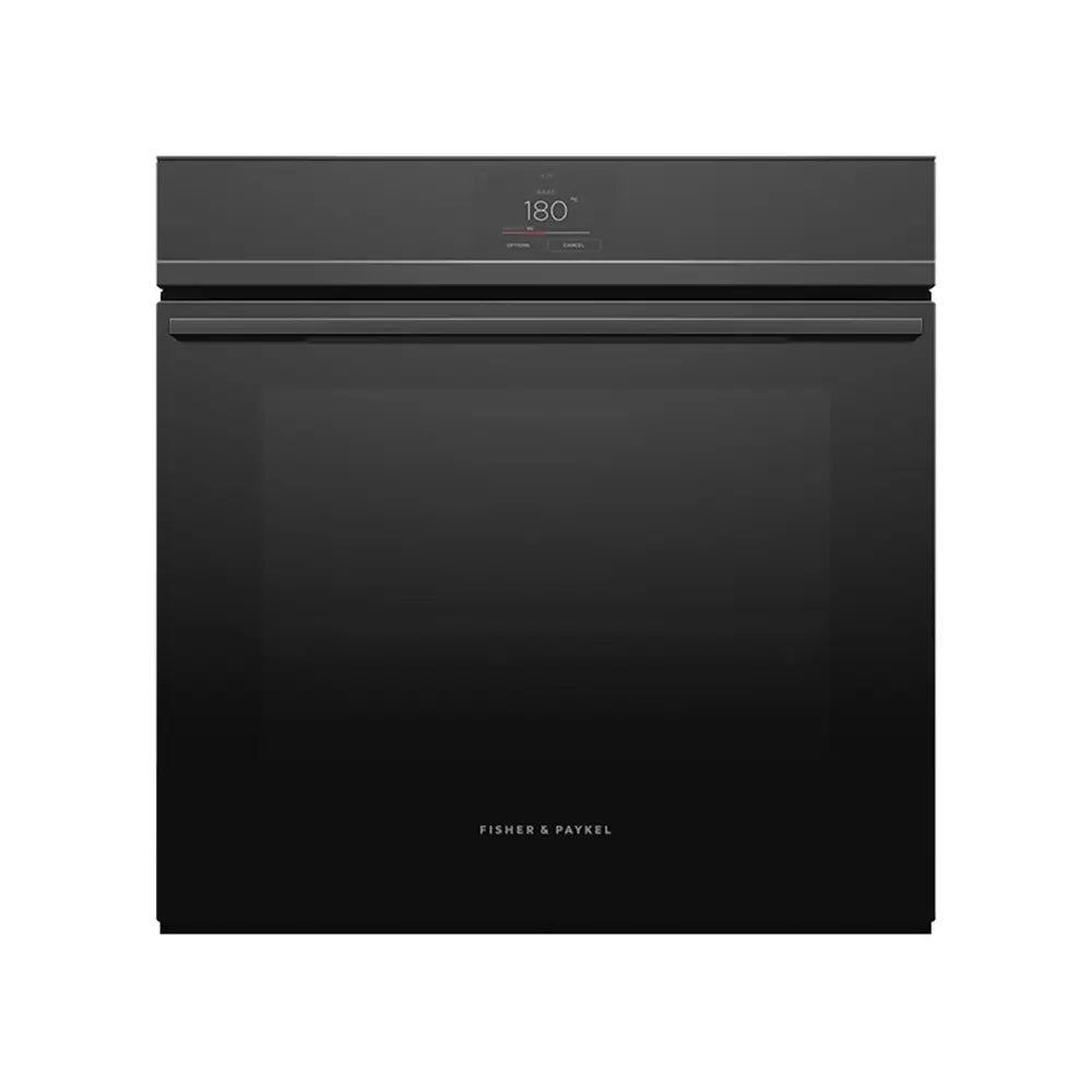 Fisher & Paykel OB60SDPTB1 Built-in Oven 72L Black Steel - Black | Atlantic Electrics - 40521879421151 