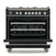 Thumbnail Fisher & Paykel OR90SCG6B1 90cm 5 Burner Dual Fuel Range Cooker | Atlantic Electrics- 39477837824223