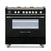 Thumbnail Fisher & Paykel OR90SCG6B1 90cm 5 Burner Dual Fuel Range Cooker | Atlantic Electrics- 39477837660383