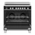 Thumbnail Fisher + Paykel OR90SCI6B1 140 Litre Freestanding Range Cooker, Induction, 5 Zones with SmartZone, Self- 39477857714399