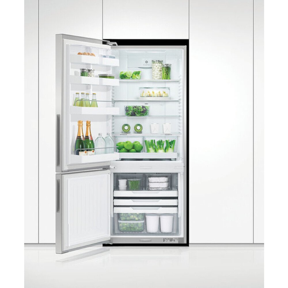 Fisher & Paykel RF442BLPX7 70/30 Frost Free Freestanding Fridge Freezer 296 Litres/ 100 Litres - Stainless steel | Atlantic Electrics - 40715903598815 