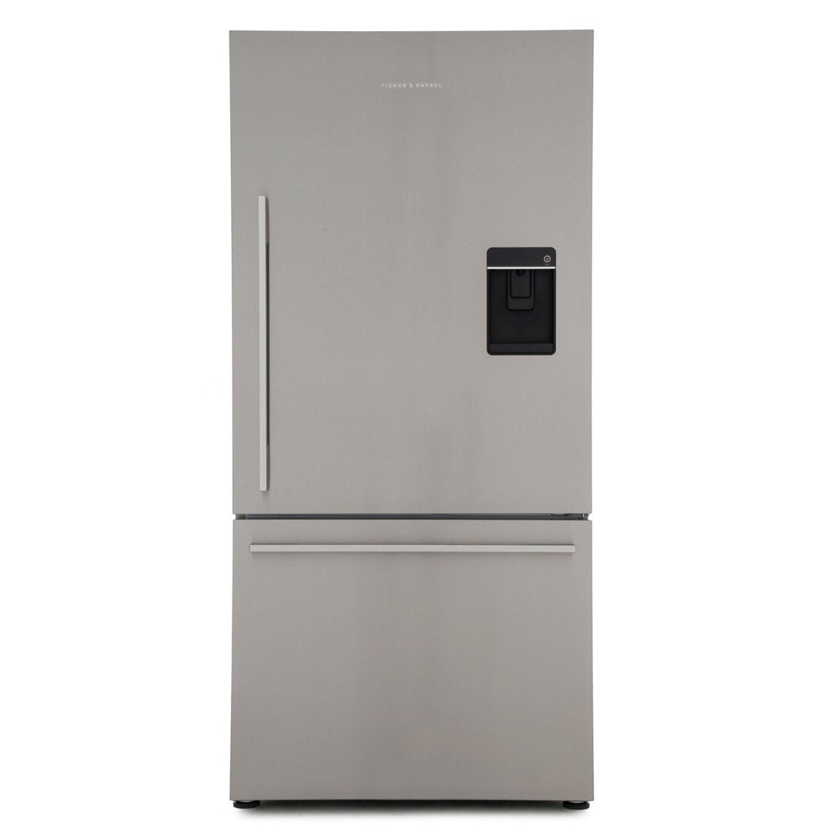 Fisher & Paykel RF522WDRUX5 Plumbed Fridge Freezer Right Door + Drawer 790mm - Ice + Water Stainless Steel, Right Hinge | Atlantic Electrics