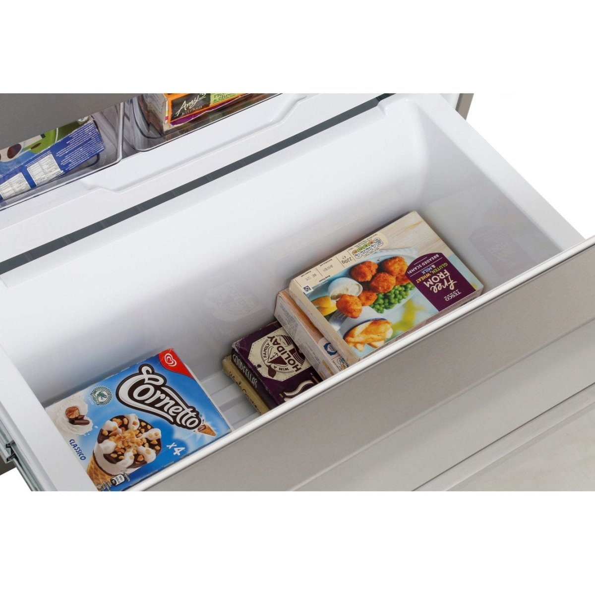 Fisher & Paykel RF522WDRUX5 Plumbed Fridge Freezer Right Door + Drawer 790mm - Ice + Water Stainless Steel, Right Hinge | Atlantic Electrics