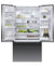 Thumbnail Fisher & Paykel RF540ADUB6 Plumbed American Fridge Freezer, 90cm, 569L, Ice & Water Black Stainless Steel | Atlantic Electrics- 39477838905567