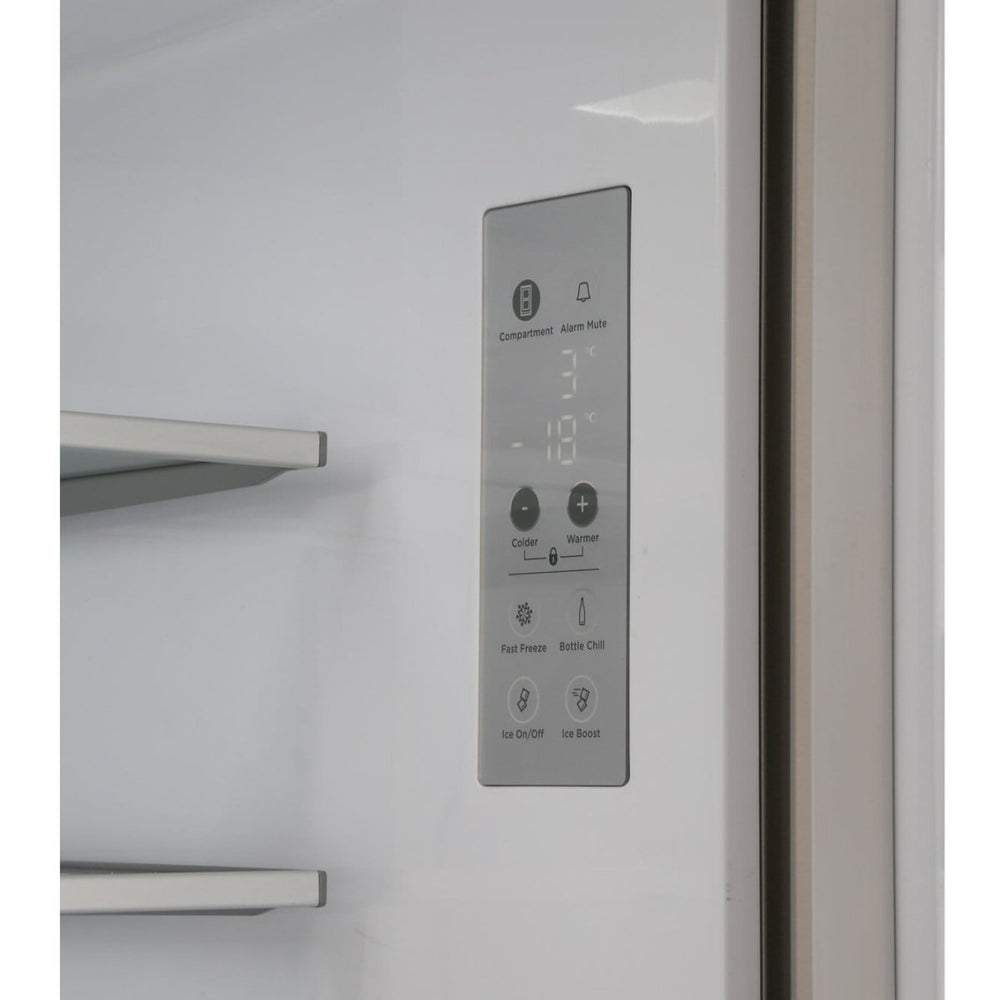 Fisher & Paykel RF605QDUVX1 Plumbed 4-Door American-Style Freestanding Fridge Freezer with Water and Ice Dispenser, Stainless Steel | Atlantic Electrics - 39477844934879 