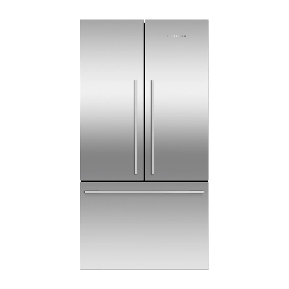 Fisher + Paykel RF610ADJX6 Series 7 569 Litre Freestanding Refrigerator Freezer, Internal Ice Maker, 90cm Wide - Stainless Steel, French Door | Atlantic Electrics