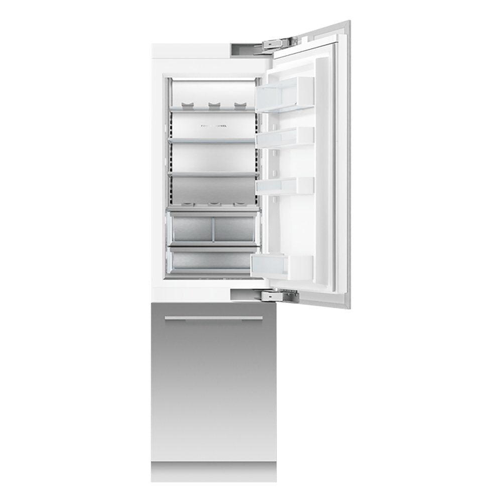 Fisher + Paykel RS6121WRUK1 Right Hinge Integrated Refrigerator Freezer, Ice & Water, 60.3cm Wide - Panel Ready | Atlantic Electrics - 39477859746015 