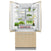 Thumbnail Fisher + Paykel RS80A2 Series 7 417 Litre Integrated French Door Refrigerator with bottom Freezer, Panel Ready - 40157502243039