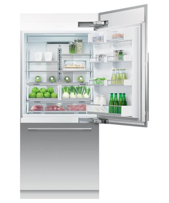 Fisher & Paykel RS9120WRU2 Integrated Refrigerator Freezer, 90.6cm, Ice & Water | Atlantic Electrics - 39785083011295 
