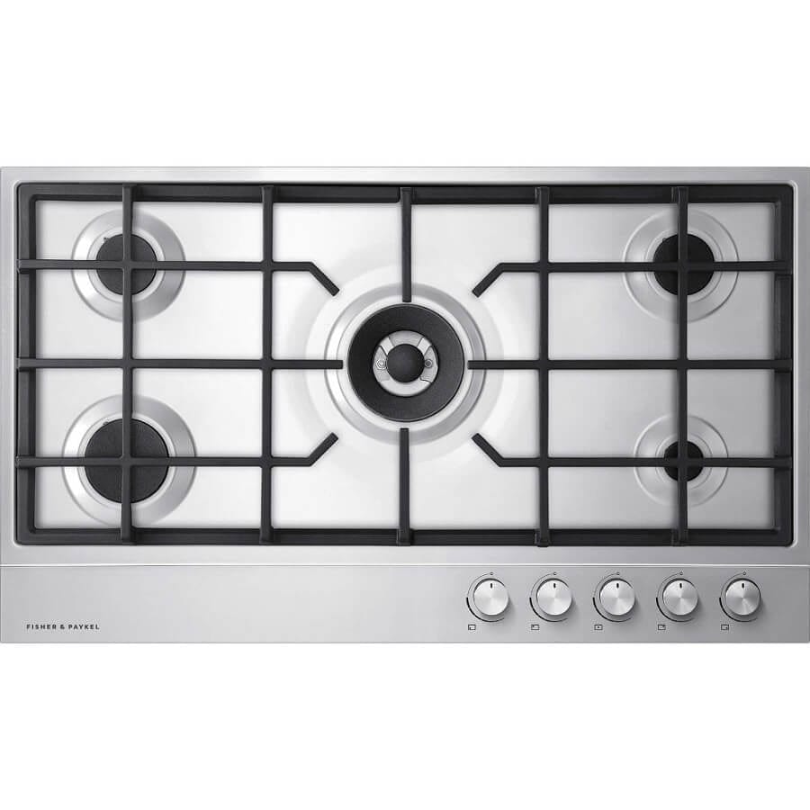 Fisher & Paykel Series 7 CG905DLPX1 5 Burner 90cm Gas Hob - Atlantic Electrics - 39477839560927 