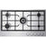 Thumbnail Fisher & Paykel Series 7 CG905DNGX1 90cm 5 Burner Gas Hob Stainless Steel | Atlantic Electrics- 39477841133791