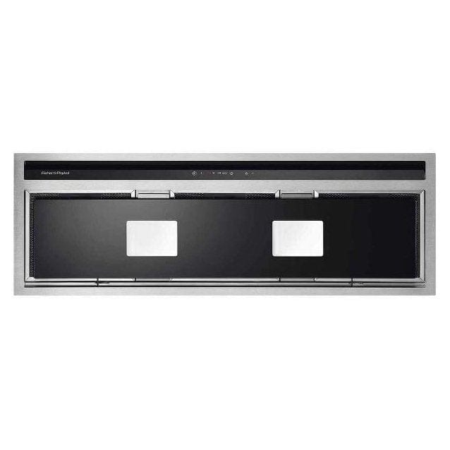 Fisher & Paykel Series 7 HP90iHCB3 90 cm Integrated A Rated Cooker Hood - Black - Stainless Steel - Atlantic Electrics - 39477842673887 