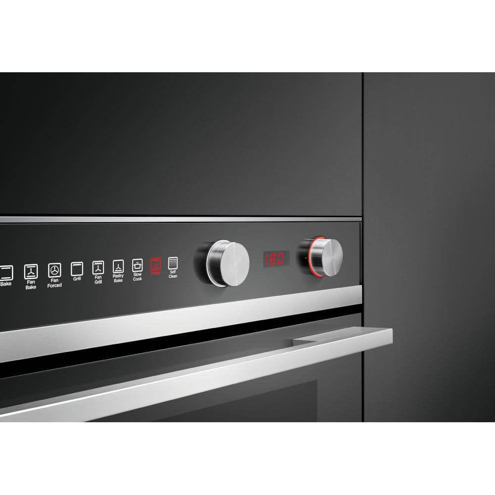 Fisher & Paykel Series 7 OB60SD9PX1 85L Single Built In Electric Oven with Pyrolytic Self-Cleaning Function - Atlantic Electrics - 39477844050143 