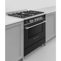 Thumbnail Fisher & Paykel Series 7 OR90SCG4B1 90cm Dual Fuel Range Cooker - 40721078943967
