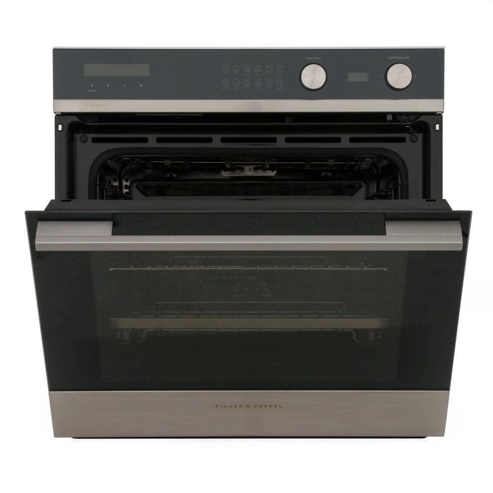 Fisher & Paykel Series 9 OB60SD11PX1 72L Single Built In Electric Oven Pyrolytic Self-Cleaning Function - Atlantic Electrics - 39477861253343 