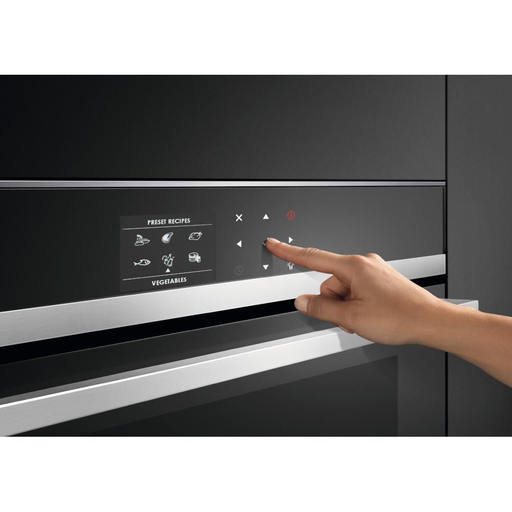 Fisher & Paykel Series 9 OS60NDB1 Combination Steam Oven, 60cm, 9 Function 36L total capacity - Atlantic Electrics - 39477858468063 