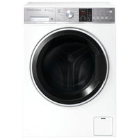 Thumbnail Fisher & Paykel WH1060S1 Front Loader Washing Machine, 10kg,1400 Spin,Steam Refresh White - 39477856633055
