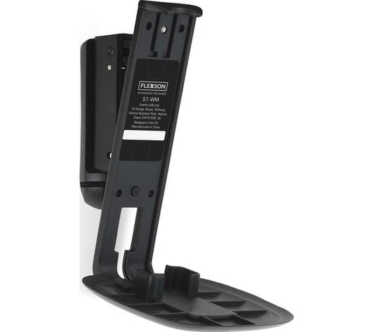 Flexson FLXS1WM1021 Sonos One Wall Mount Tilt Speaker Bracket - Black | Atlantic Electrics
