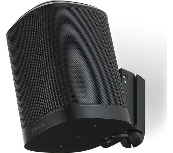 Flexson FLXS1WM1021 Sonos One Wall Mount Tilt Speaker Bracket - Black - Atlantic Electrics