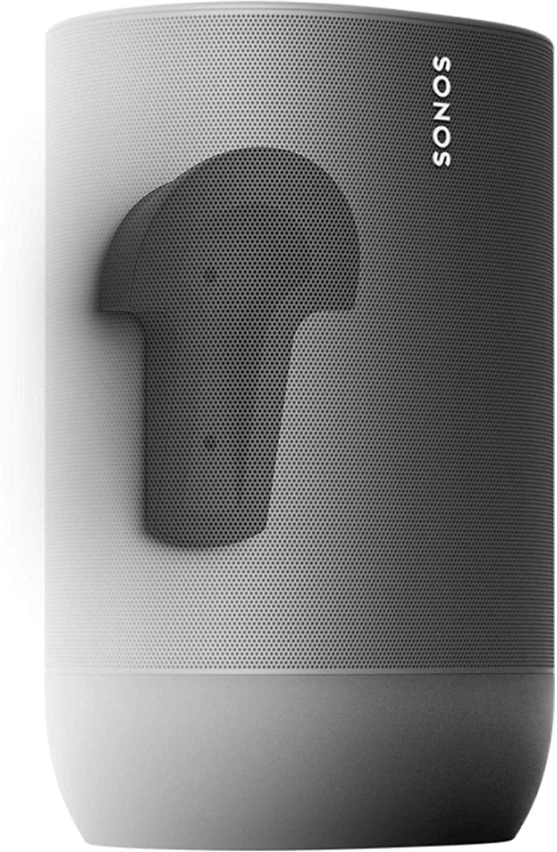 Flexson FLXSMWM1022 Wall Mount For Sonos Move Speaker - Black | Atlantic Electrics - 39477861548255 