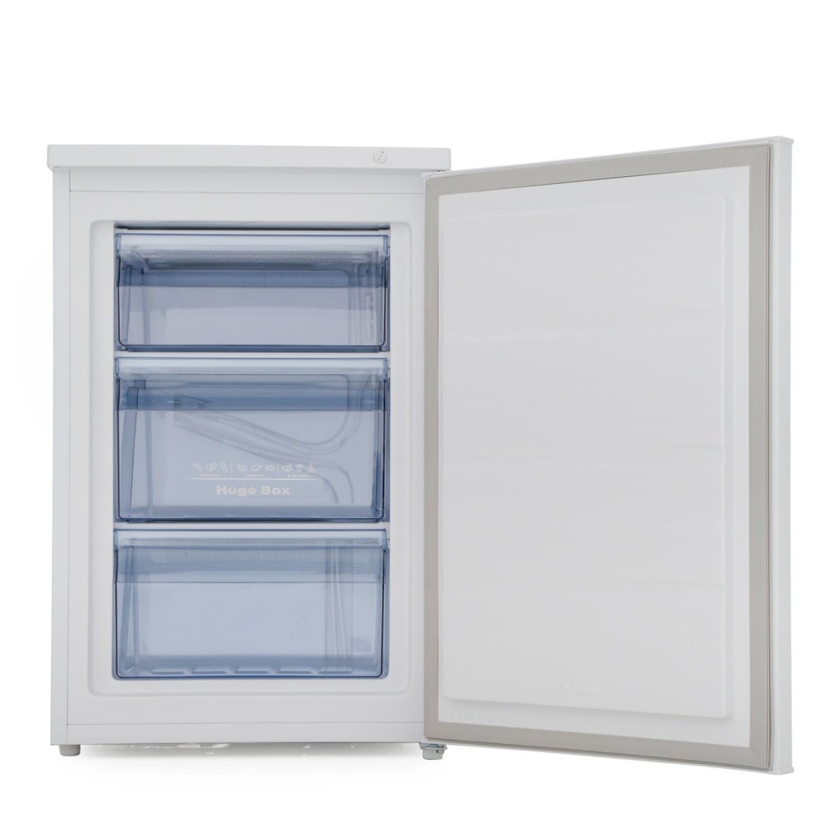 Fridgemaster MUZ5582M 91 Liter 55.5cm Undercounter Freezer - White | Atlantic Electrics