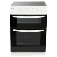 Thumbnail Haden HE60DOMW 60cm Double Oven Ceramic Cooker in White | Atlantic Electrics- 41449475670239