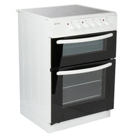 Thumbnail Haden HE60DOMW 60cm Double Oven Ceramic Cooker in White | Atlantic Electrics- 41449475768543