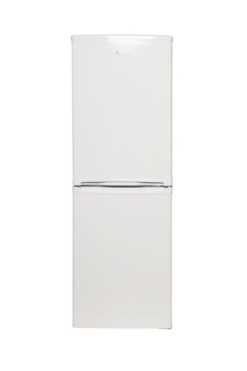 Haden HK144W 48cm Static Tall Fridge Freezer White A+ Energy Rated | Atlantic Electrics - 39477866496223 