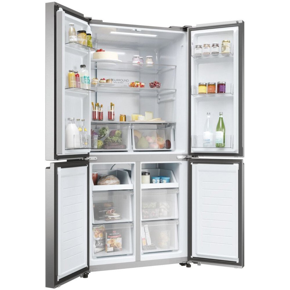 Haier HCR3818ENMM Freestanding American Style Refrigeration - Inox | Atlantic Electrics - 40314523353311 
