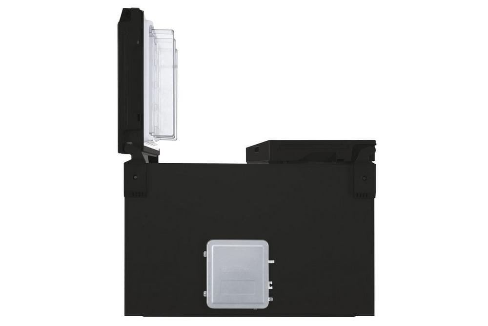 Haier HSOBPIF9183 90.8cm Frost Free American Style Fridge Freezer Slate Black | Atlantic Electrics - 39477868396767 