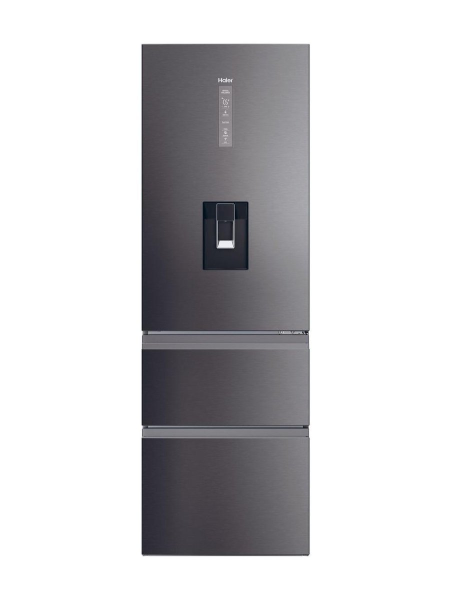 Haier HTW5618EWMP Wifi Connected 60/40 Total No Frost Fridge Freezer - Stainless Steel | Atlantic Electrics - 41449477439711 