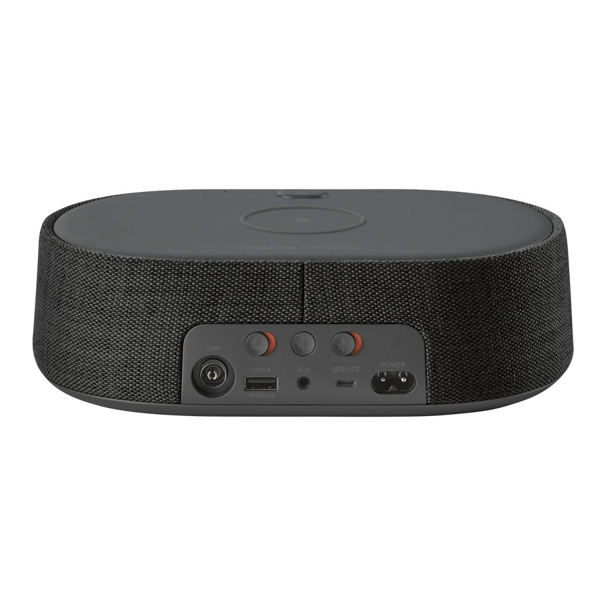 Harman Kardon Citation Oasis voice-controlled speaker with DAB/DAB+ radio and wireless phone charging - Black | Atlantic Electrics