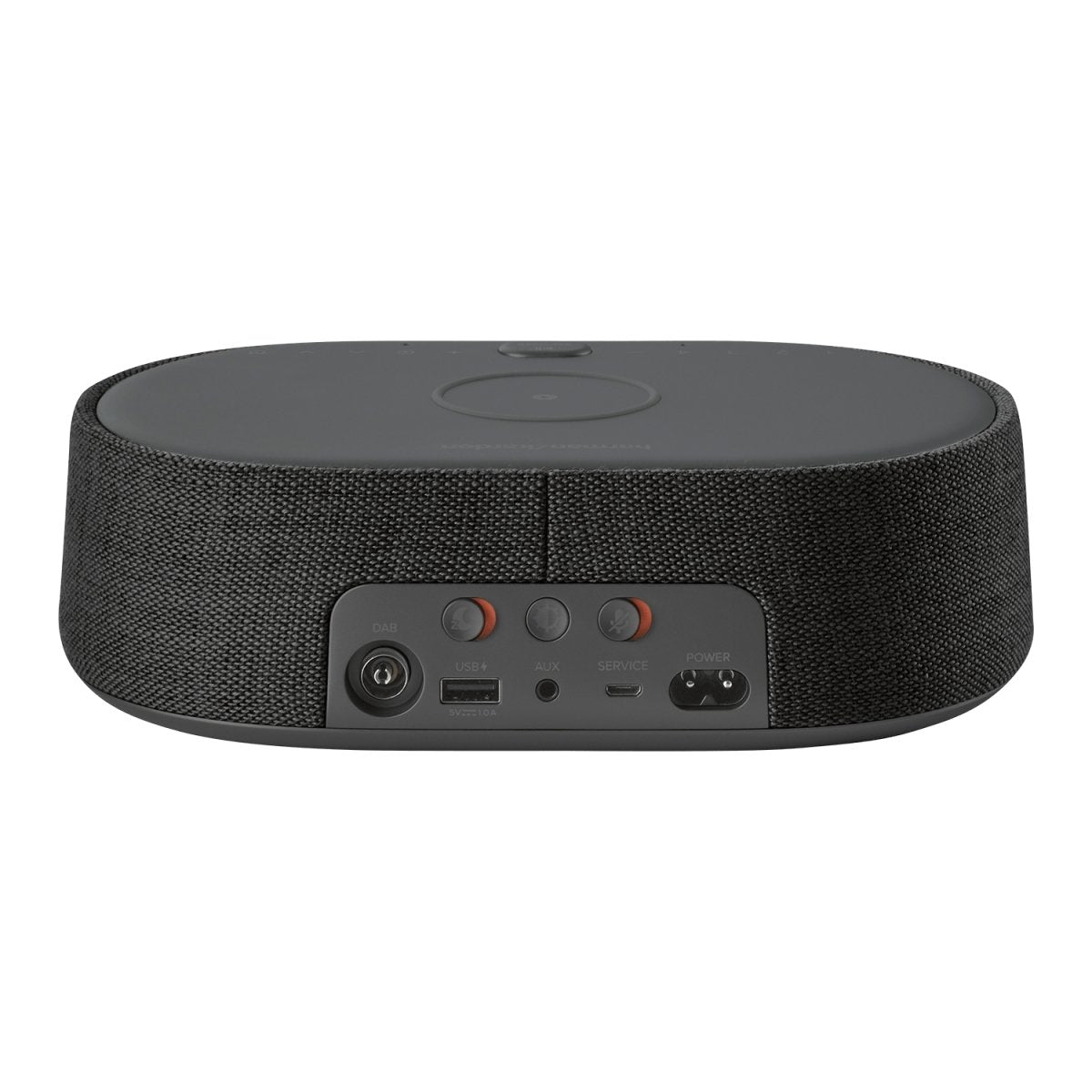 Harman Kardon Citation Oasis voice-controlled speaker with DAB/DAB+ radio and wireless phone charging - Black | Atlantic Electrics