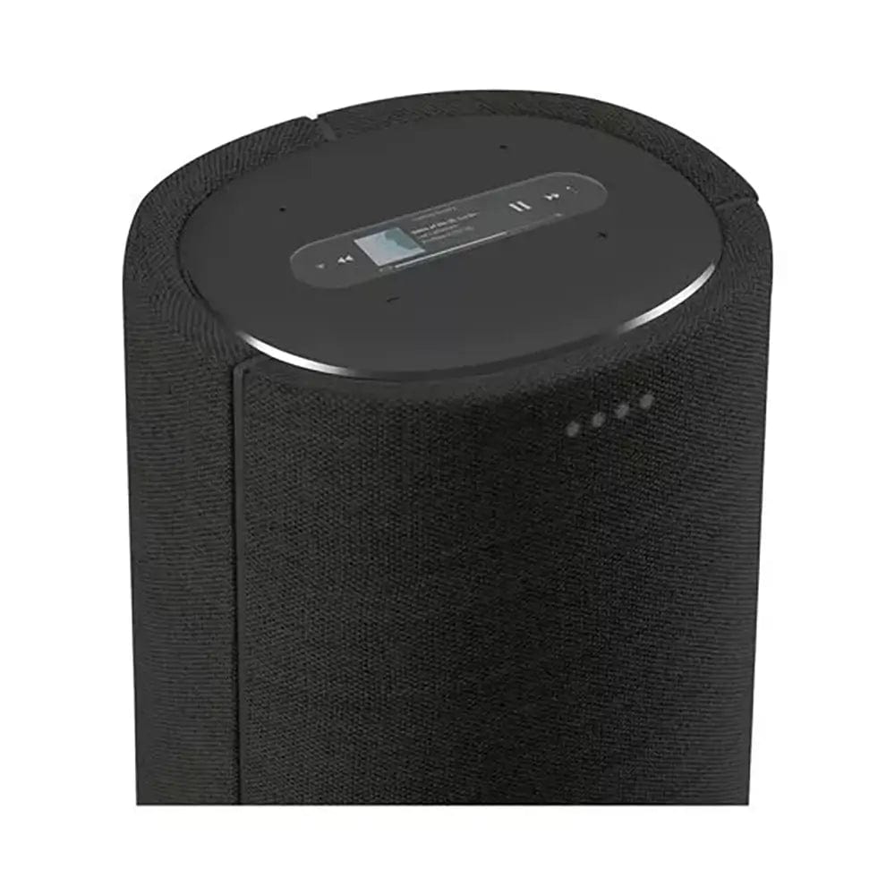 Harman Kardon Citation Tower, Voice Activated Floor-standing Speaker with Google Assistant, 34.7cm Wide - Black | Atlantic Electrics
