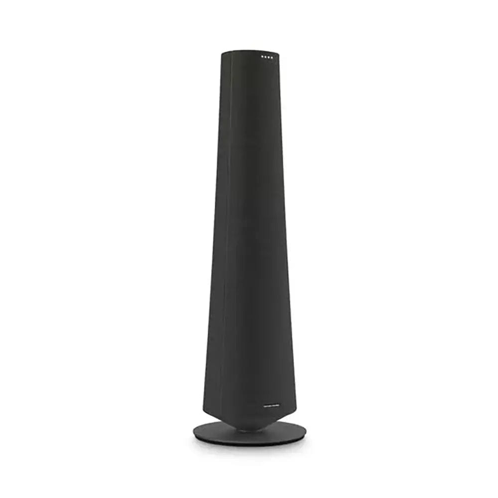 Harman Kardon Citation Tower, Voice Activated Floor-standing Speaker with Google Assistant, 34.7cm Wide - Black | Atlantic Electrics