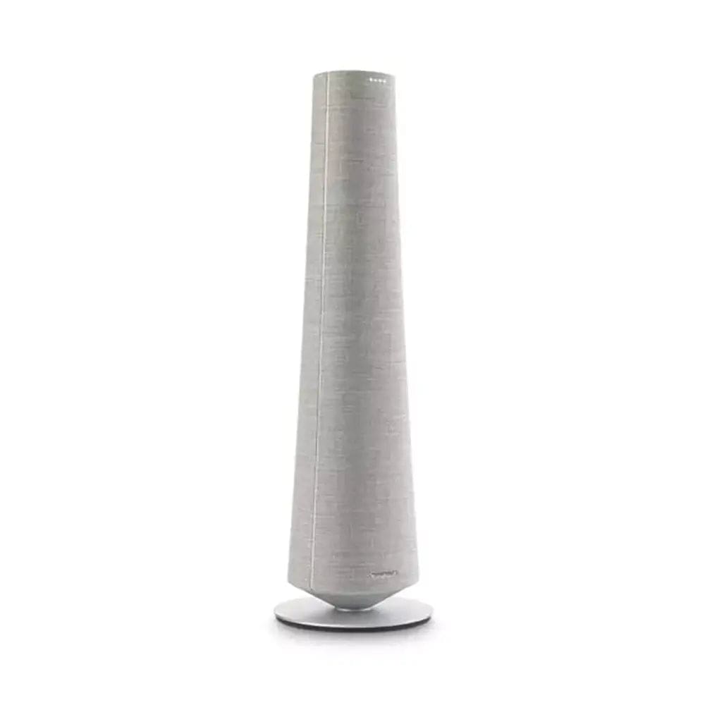 Harman Kardon Citation Tower, Voice-Activated Floor-standing Speaker with Google Assistant, 34.7cm Wide - Grey | Atlantic Electrics - 39477873737951 