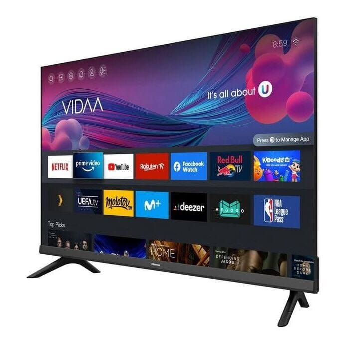 Hisense 40 Inch 40A4GTUK Smart TV Full HD with Freeview Play | Atlantic Electrics - 39477874426079 