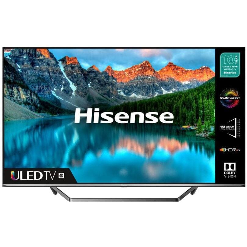Hisense 55A7GQTUK 55" QLED 4K UHD HDR SMART TV with HDR10+ Dolby Vision™, Dolby Atmos® and Alexa & Google Assistant | Atlantic Electrics