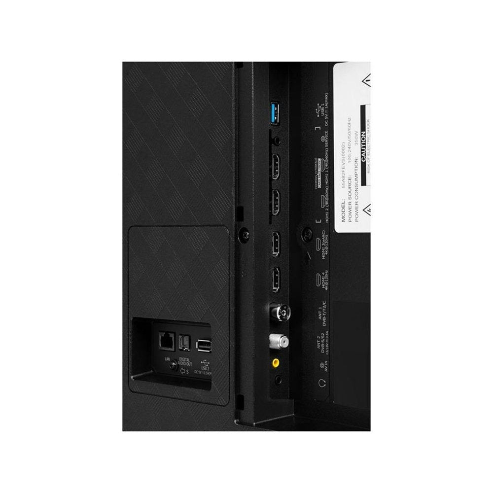 Hisense 55A85HTUK 55" 4K OLED Smart TV, 122.6cm Wide - Black | Atlantic Electrics - 39477878128863 