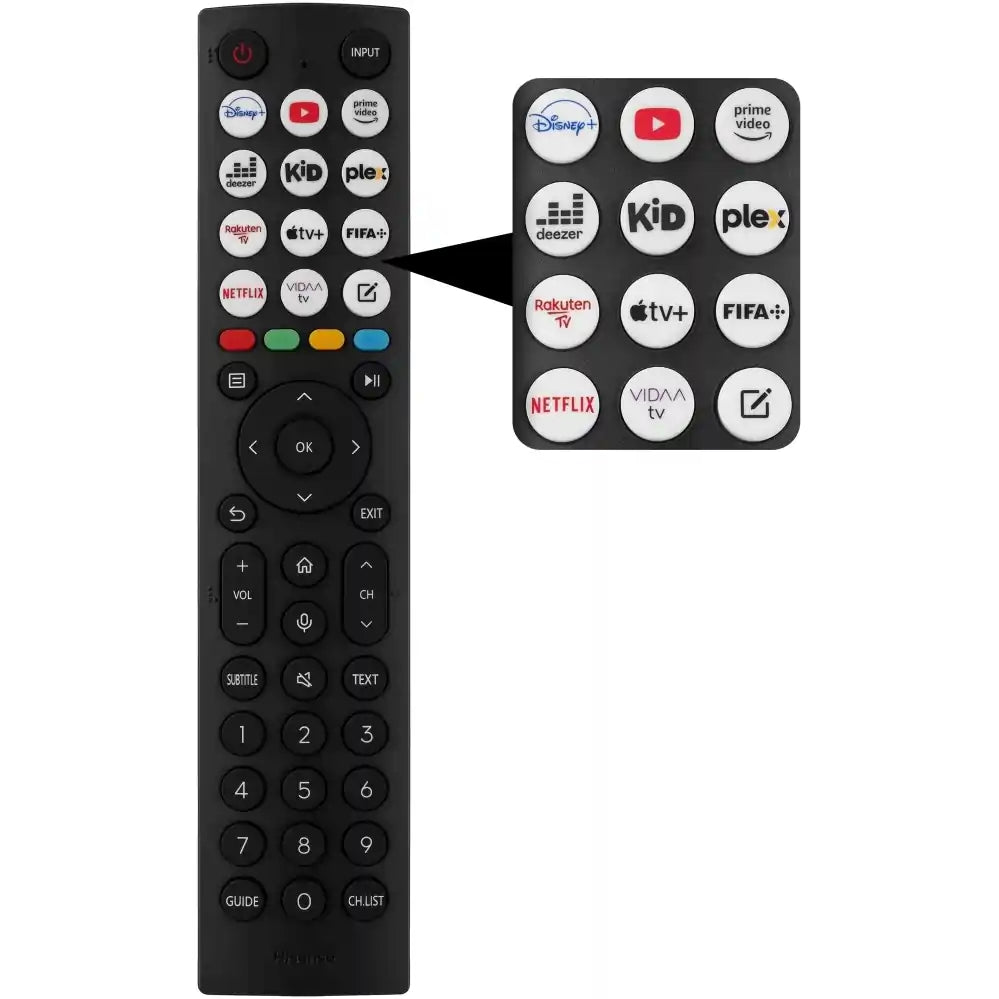 Hisense 55E7KQTUK-PRO 55" QLED 4K Ultra HD Smart TV - Black | Atlantic Electrics