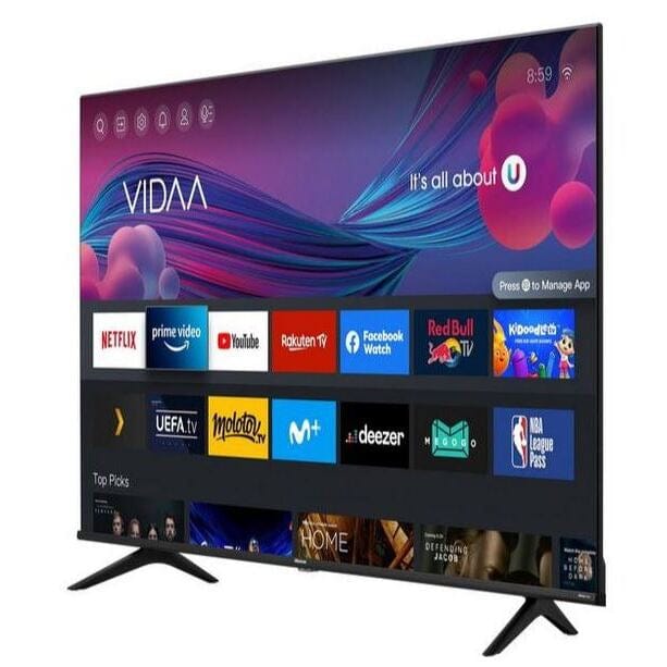Hisense 75A6GTUK 75" 4K UHD HDR SMART TV with Alexa & Google Assistant and Dolby Vision | Atlantic Electrics - 39477878751455 